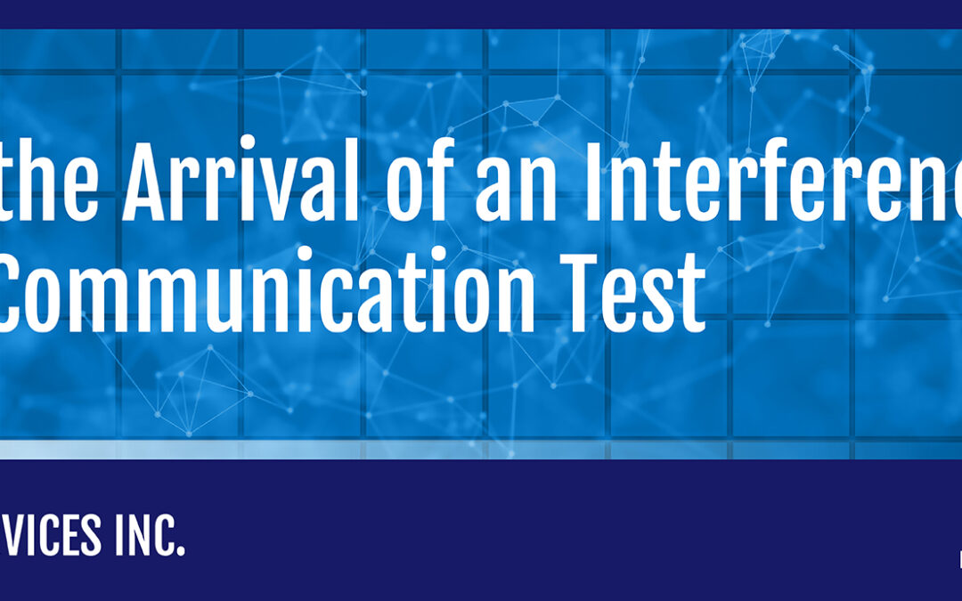 Predicting the Arrival of an Interference Response in a Direct Communication Test